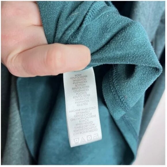 100 Lounge Womens Teal Open Front Cardigan S - Picture 7 of 9